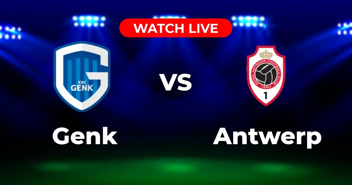 Where to Watch Genk vs. Antwerp: Jupiler Pro League Live Streams & TV in Belgium
