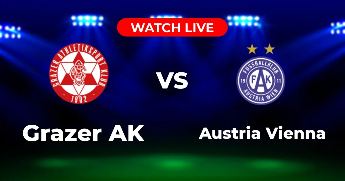 Grazer AK gegen Austria Wien live: Wo läuft das Bundesliga-Spiel?