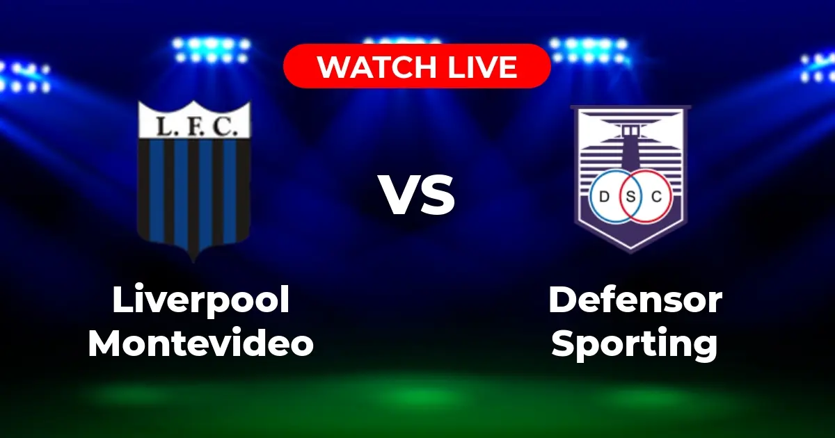 Dónde Ver Liverpool Montevideo vs. Defensor Sporting: Guía de Transmisión en VIVO
