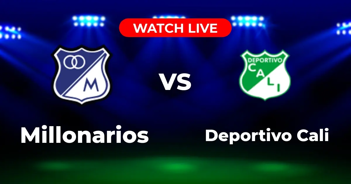 ¿Dónde Ver Millonarios vs. Deportivo Cali?: Guía de Canales y Streaming (Liga Colombiana)