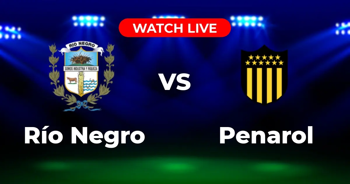 Dónde Ver Río Negro vs. Peñarol EN VIVO: Guía Completa de Streaming y Radios (Copa Uruguay)