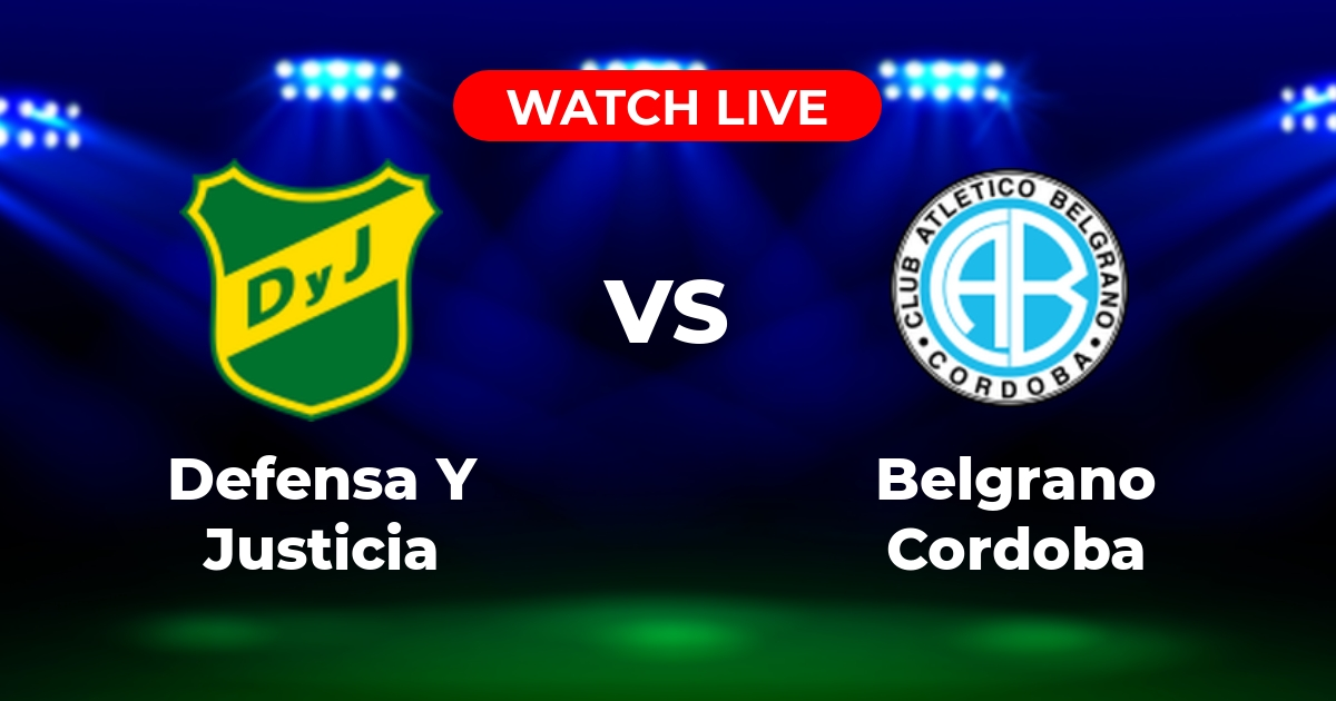 Dónde Ver Defensa y Justicia vs. Belgrano: Guía Completa de Transmisión EN VIVO