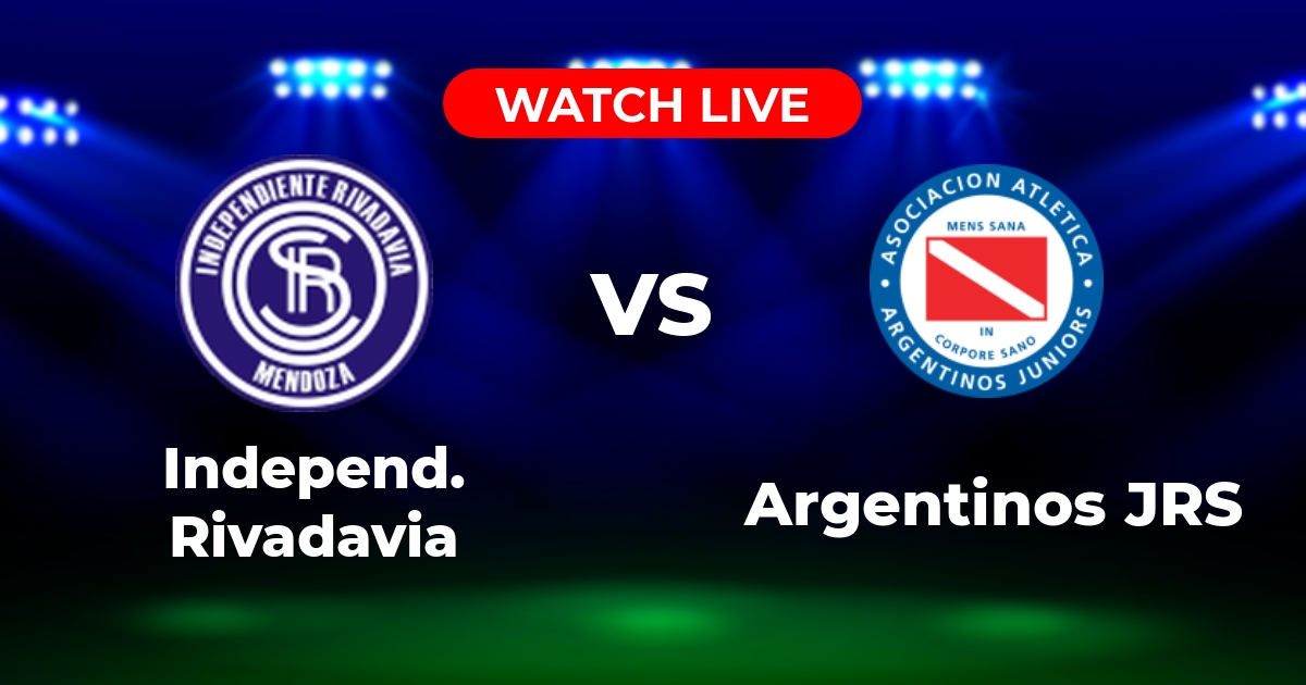 Dónde Ver Independiente Rivadavia vs Argentinos Jrs: Guía de Canales y Streaming