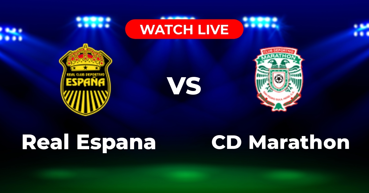 Dónde Ver Real España vs. CD Marathón EN VIVO: Liga Nacional de Honduras